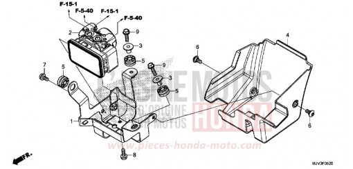ABS MODULATOR CBR500RAF de 2015